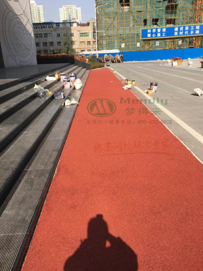 航天五一〇所 桑珠孜彩色路面